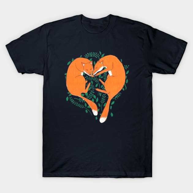 Love Foxes :) T-Shirt by DoodlesAndStuff